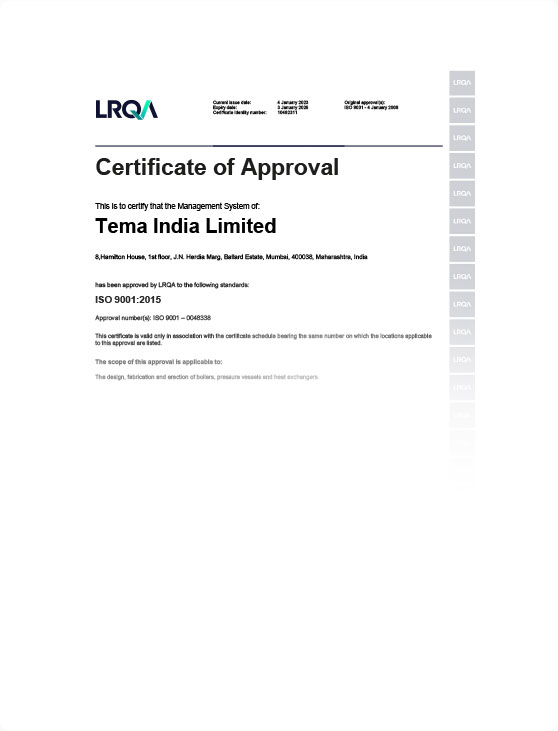 ISO 9001-2015 (Jan 2026)​